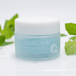商品詳細 QUAL SKIN ピュアージュスクラブ 単品-[クリスタル製薬